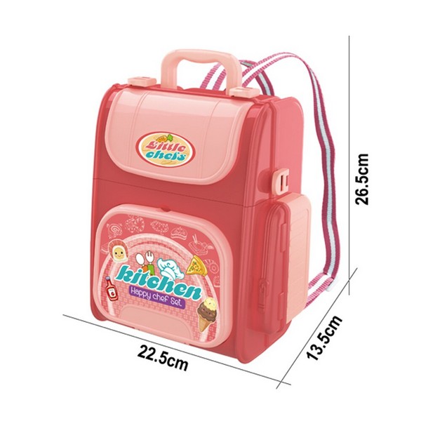 Продукт Chippo - Детска кухня-раница 2 в 1, 37 части - 0 - BG Hlapeta